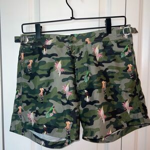 Beliza Camo and Floral Shorts Size Small Excellent Condition